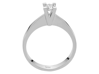 0.24 carat diamond solitaire ring