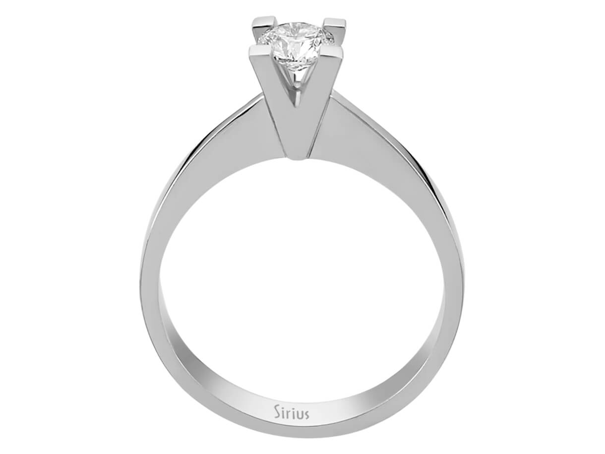 0.38 carat diamond solitaire ring