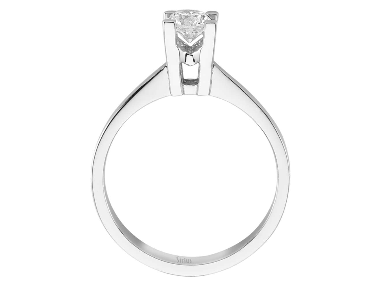 0.42 carat diamond solitaire ring