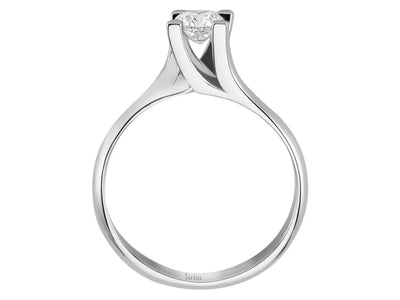0.43 carat diamond solitaire ring