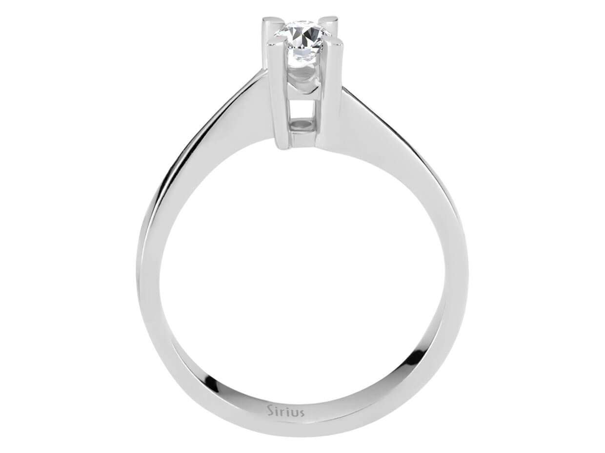 0.19 carat diamond solitaire ring