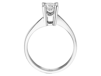 0.42 carat diamond solitaire ring