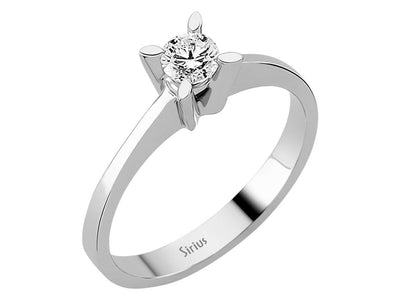 0.30 carat diamond solitaire ring