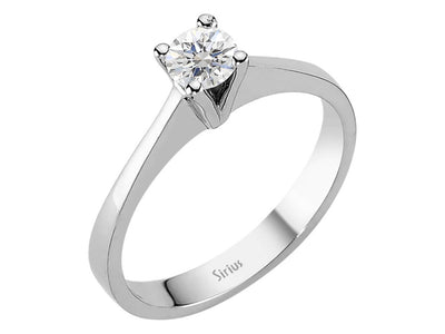 0.35 carat diamond solitaire ring