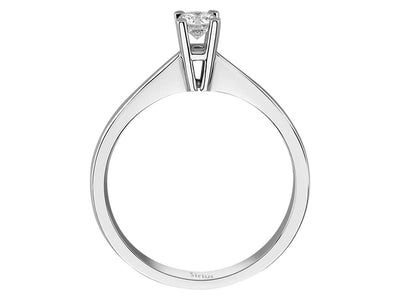 0.22 carat diamond solitaire ring