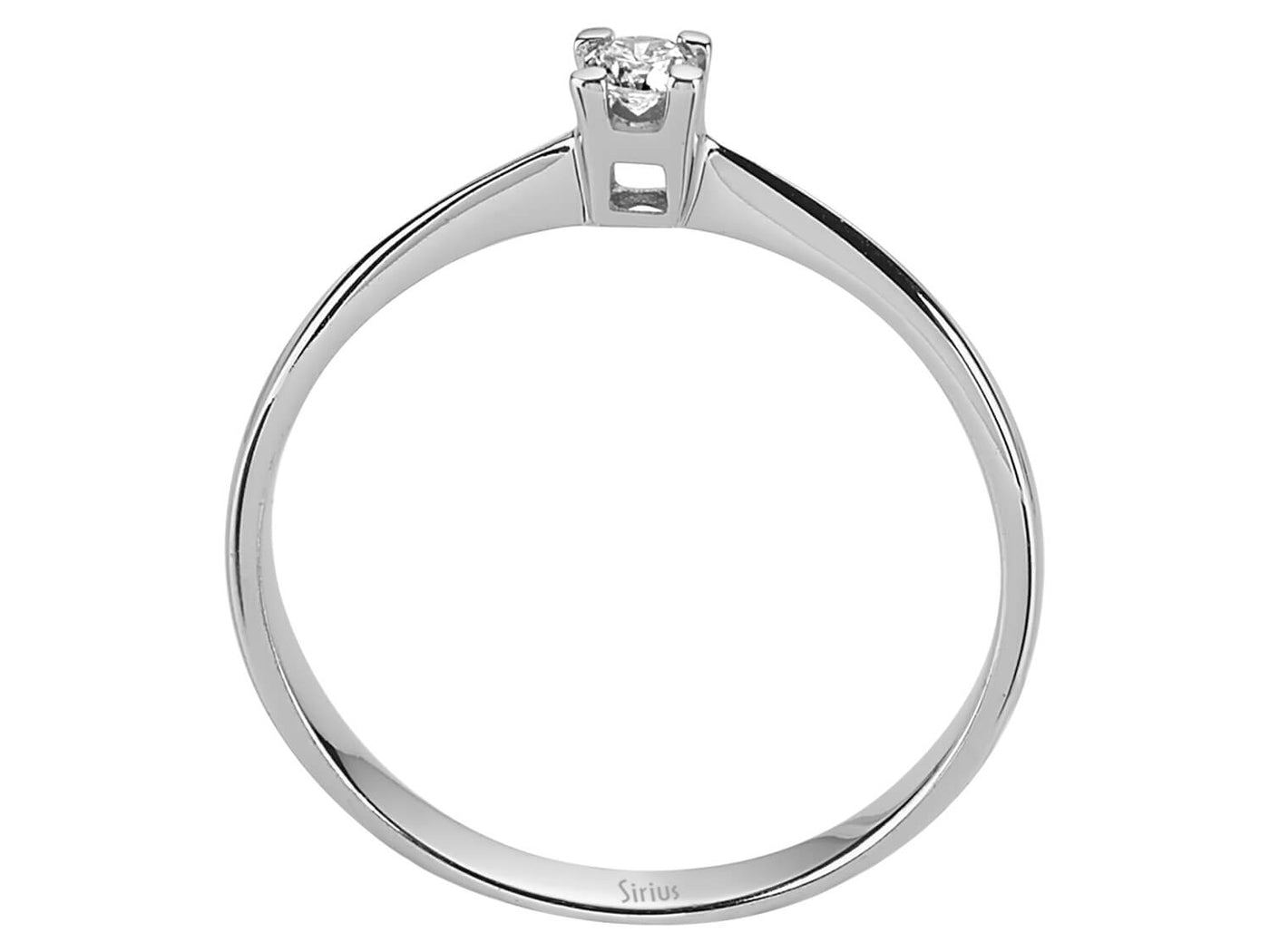 0.09 Carat Diamond Solitaire Ring