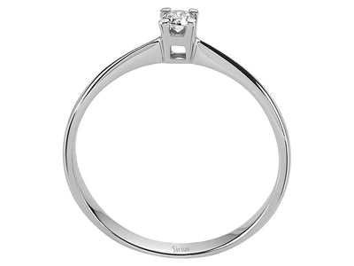 0.09 Carat Diamond Solitaire Ring