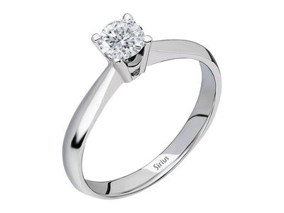 0.33 carat diamond solitaire ring