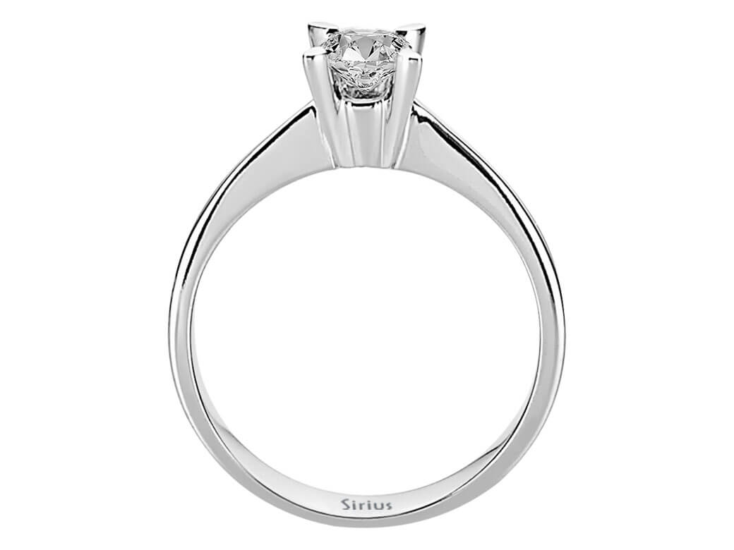 0,40 Carat Diamant Solitär Ring – handgefertigter Diamantschmuck aus Feingold | Sirius Diamant
