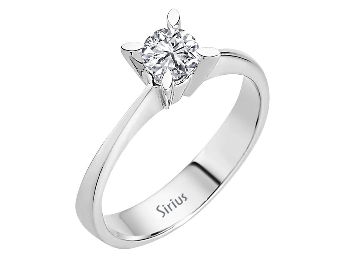 0,40 Carat Diamant Solitär Ring – handgefertigter Diamantschmuck aus Feingold | Sirius Diamant