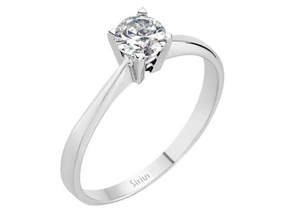 0.48 carat diamond solitaire ring