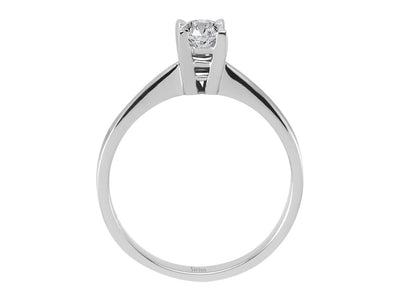 0.33 carat diamond solitaire ring