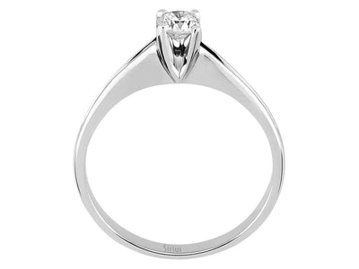 0.23 carat diamond solitaire ring