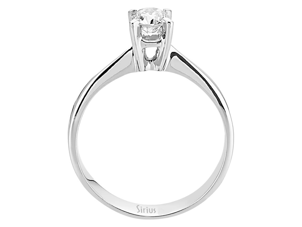 0.41 carat diamond solitaire ring