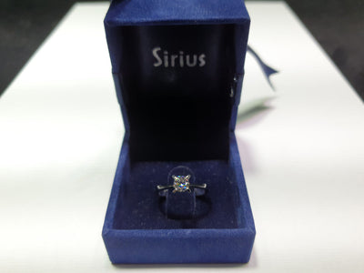 0.41 carat diamond solitaire ring