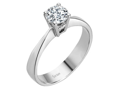0.56 carat diamond solitaire ring