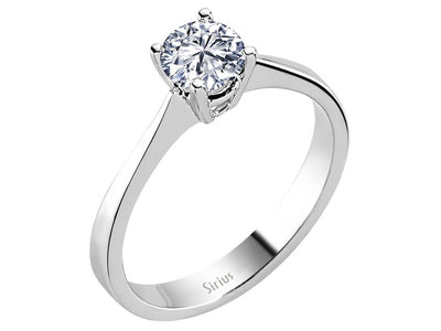 0.62 carat diamond solitaire ring