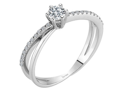 0.36 carat diamond solitaire ring