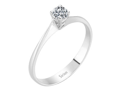 0.20 carat diamond solitaire ring