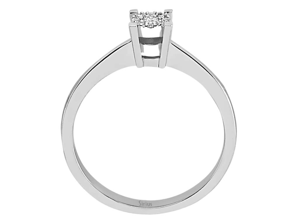 0.30 total carat diamond effect solitaire ring