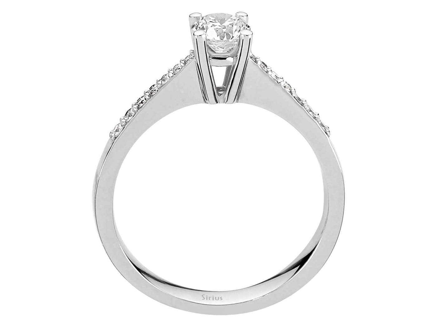 0.56 carat total carat solitaire ring proposal ring ladies ring