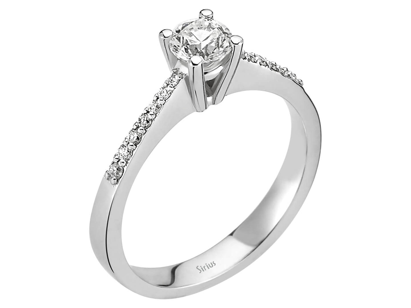 0.56 carat total carat solitaire ring proposal ring ladies ring