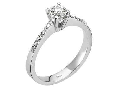 0.56 carat total carat solitaire ring proposal ring ladies ring