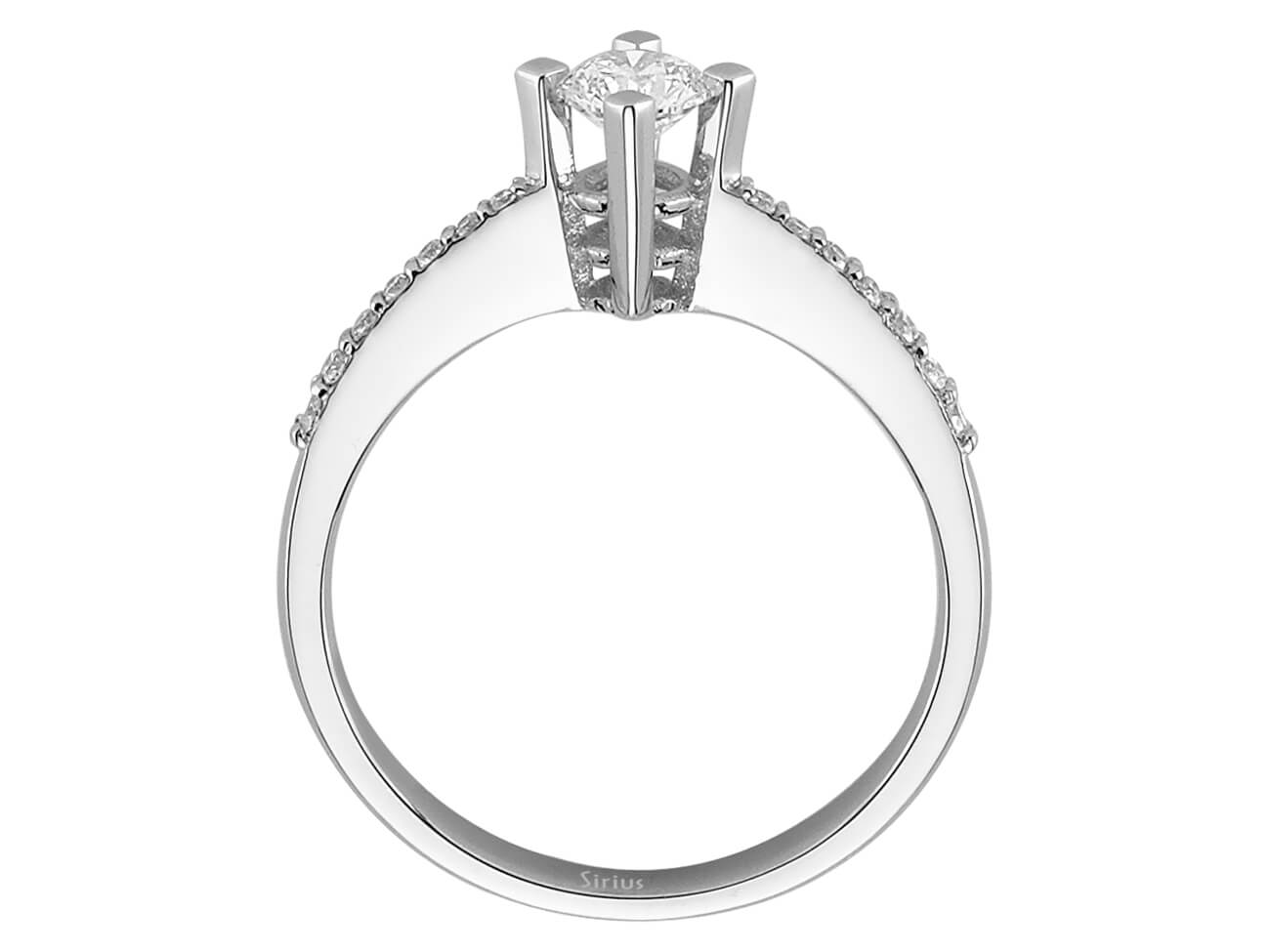 0.49 total carat diamond solitaire ring