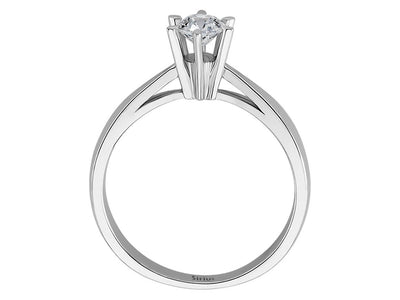0.33 carat diamond solitaire ring