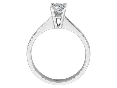 0.52 carat diamond solitaire ring