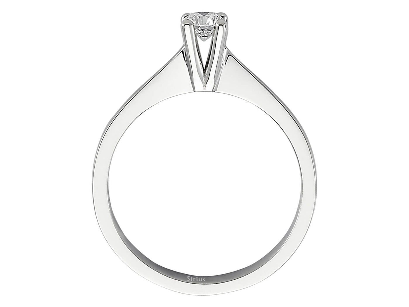 0.20 carat diamond solitaire ring