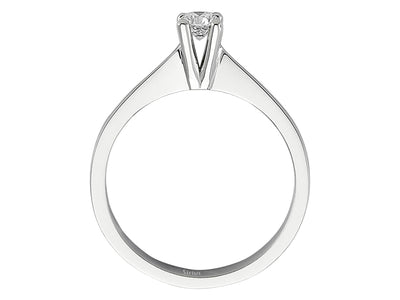 0.20 carat diamond solitaire ring