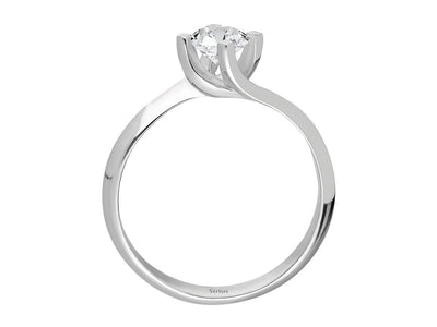 G Color 0.50 Carat Diamond Solitaire Ring