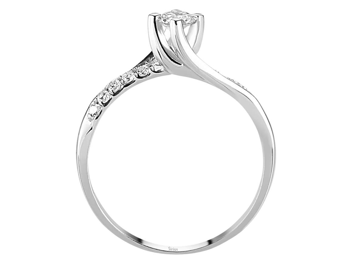 0.30 total carat diamond solitaire ring
