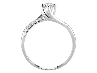 0.30 total carat diamond solitaire ring