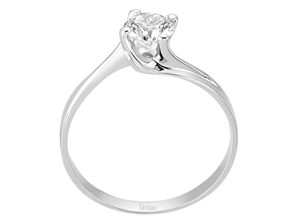 0,51 Carat Diamant Solitär Ring - handgefertigter Diamantschmuck aus Feingold | Sirius Diamant