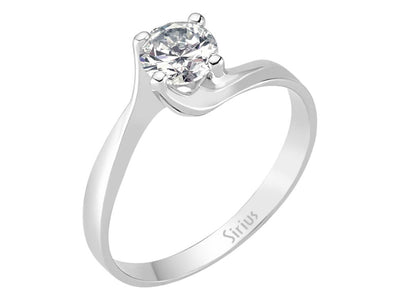 0.51 carat diamond solitaire ring
