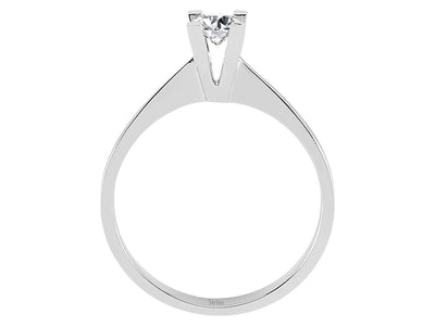 0.23 carat diamond solitaire ring