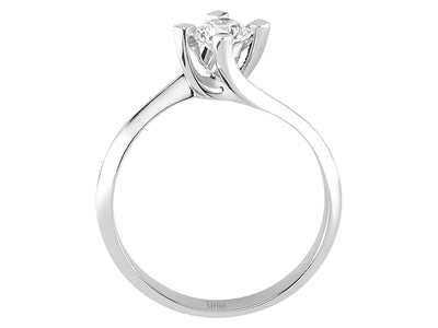 0.40 carat diamond solitaire ring