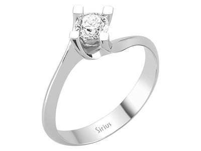 0.40 carat diamond solitaire ring