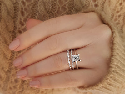 0.70 carat diamond solitaire ring