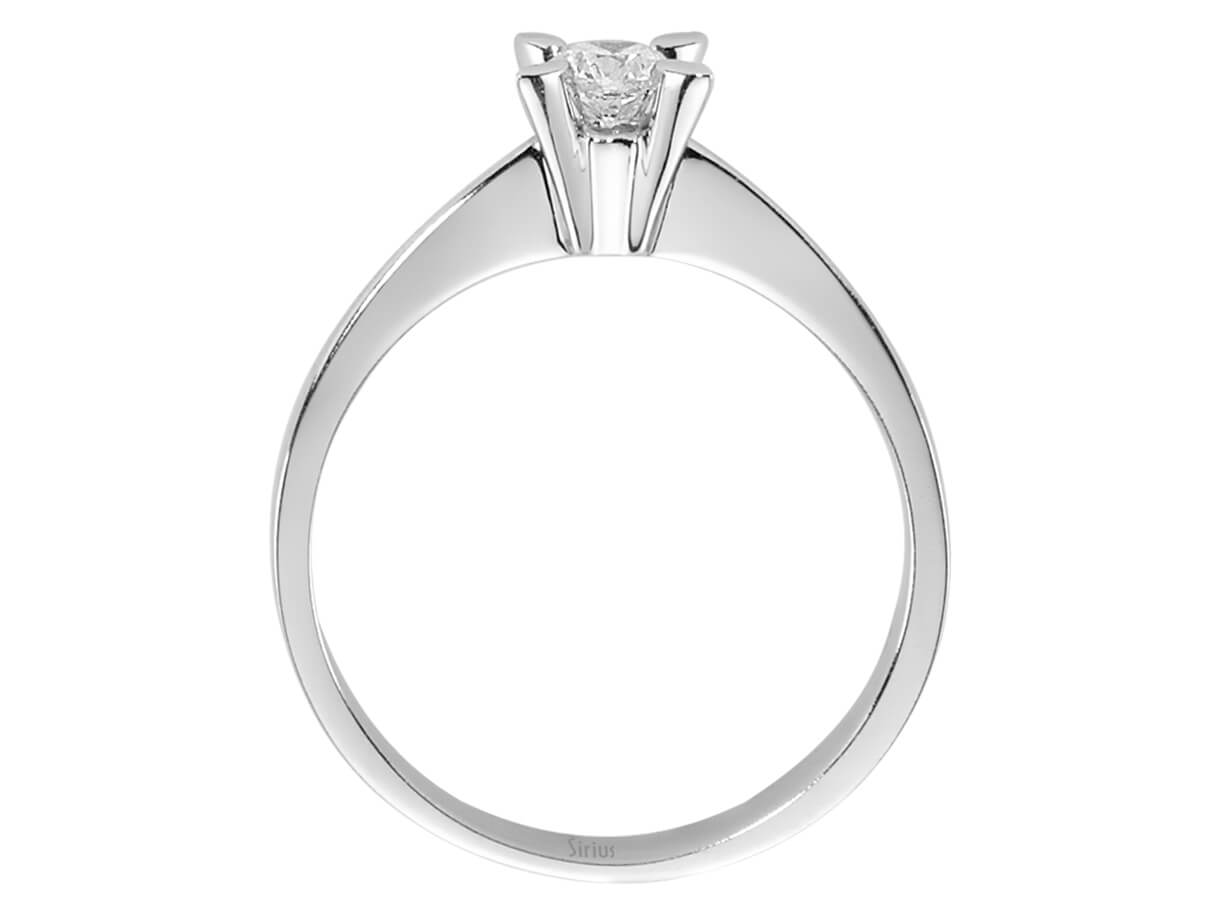 0.22 carat diamond solitaire ring