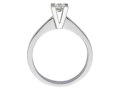 0.29 carat diamond solitaire ring