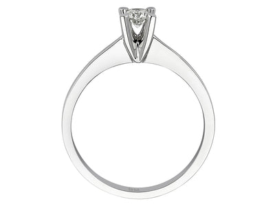 0.20 carat diamond solitaire ring