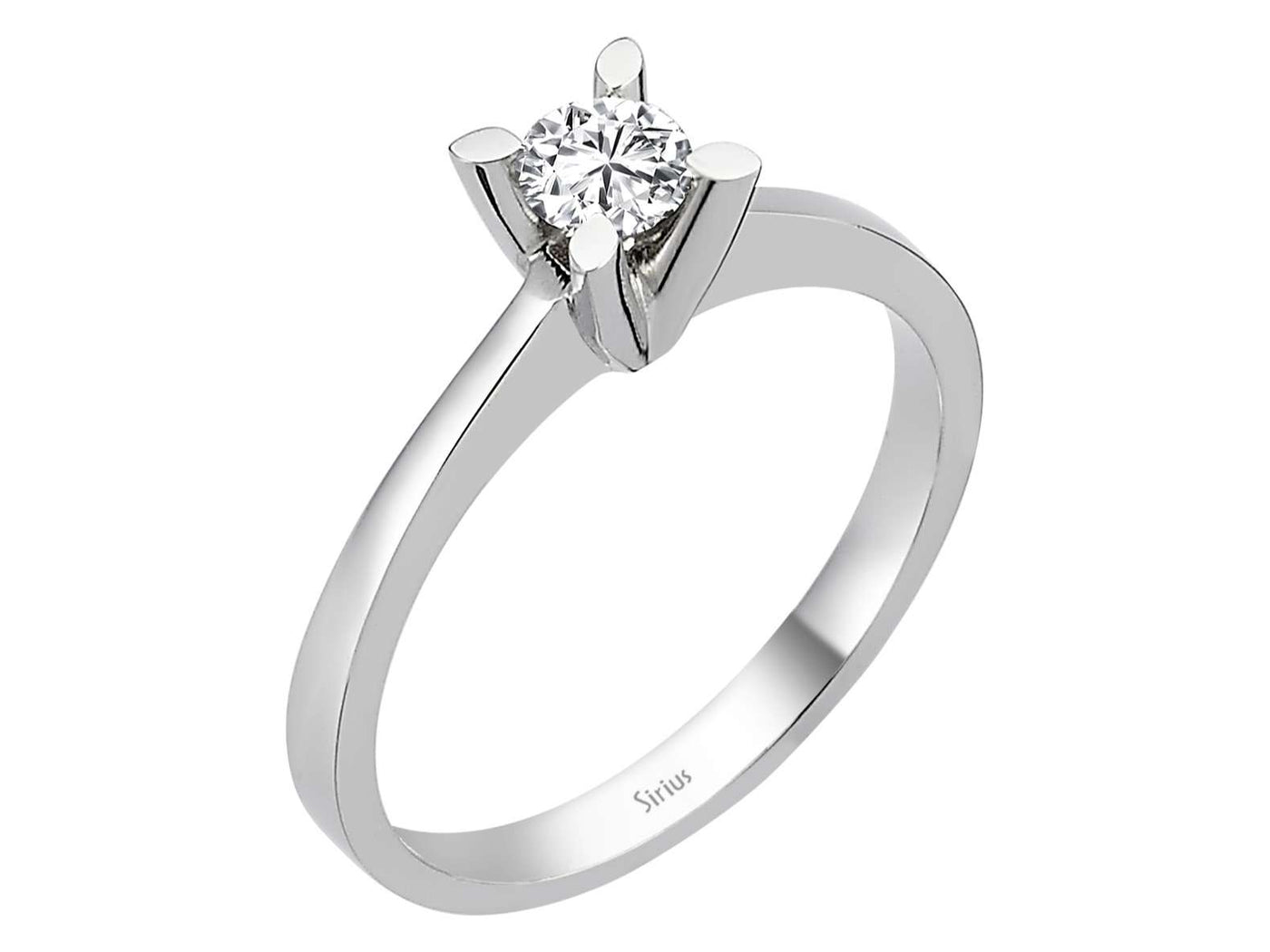 0.30 carat diamond solitaire ring