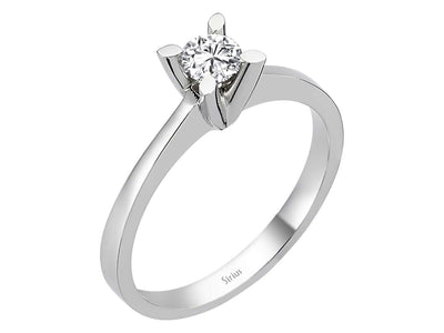 0.30 carat diamond solitaire ring