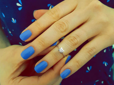 0.26 carat diamond solitaire ring