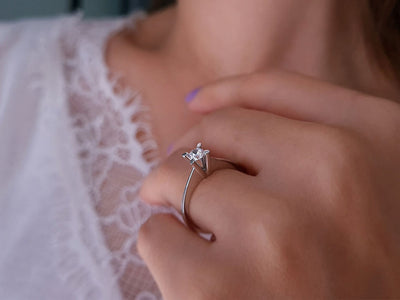 0.20 carat diamond solitaire ring