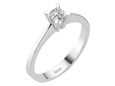 0.20 carat diamond solitaire ring