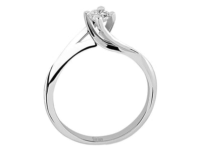 0.25 carat diamond solitaire ring